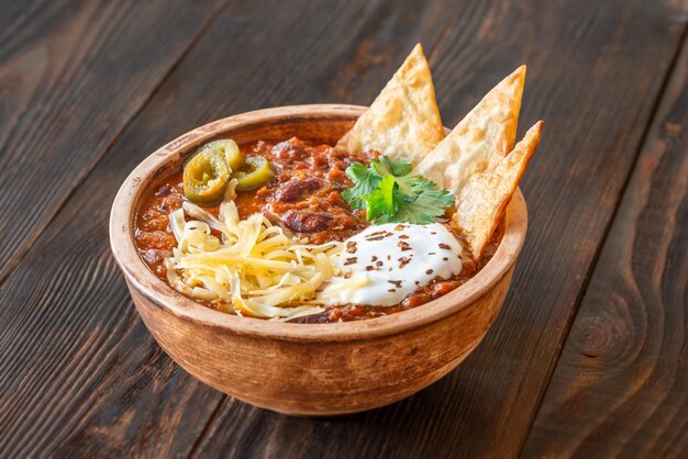 Photo chili con carne