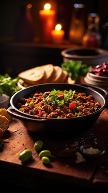 Photo chili con carne