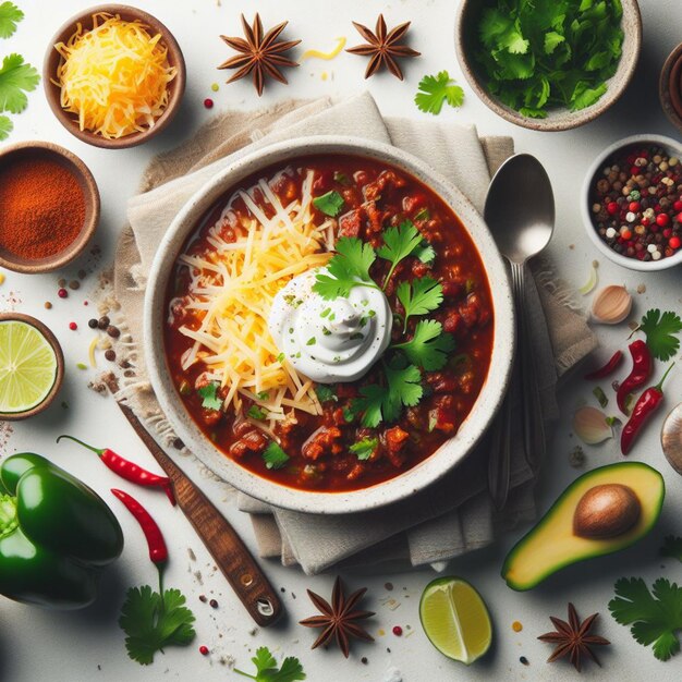 Photo chili food