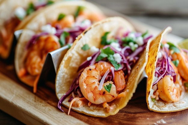 Photo chili lime shrimp tacos