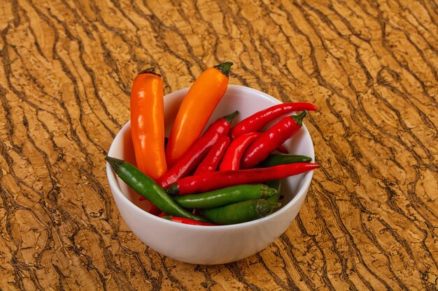 Chili peper hoop