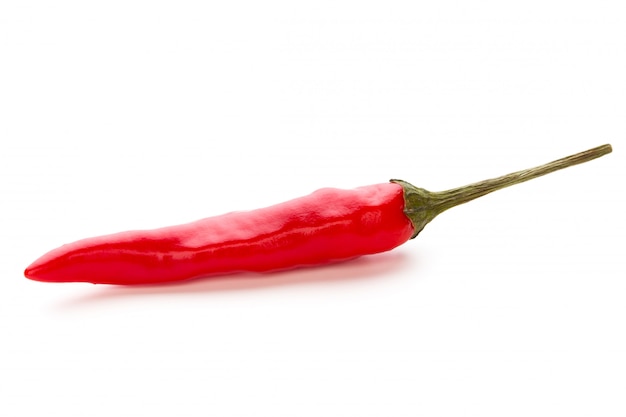 Chili pepper isolated on a white background