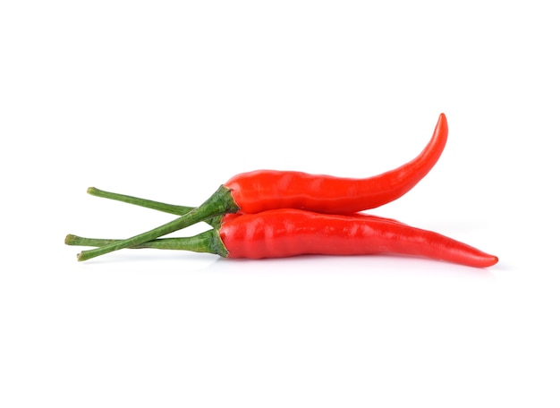 Chili pepper isolated on a white background