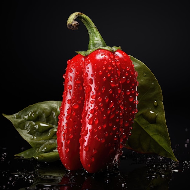 Chili pepper tomato ai generated