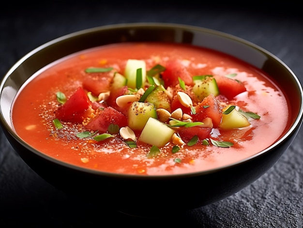 Chilled Gazpacho Soup Ai Generative