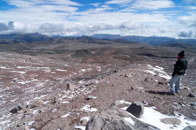 Photo chimborazo volcano