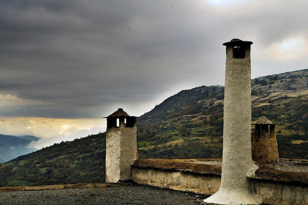 Chimneys of the alpujarra granadina