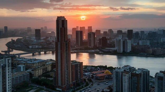 China ningbo cityscape