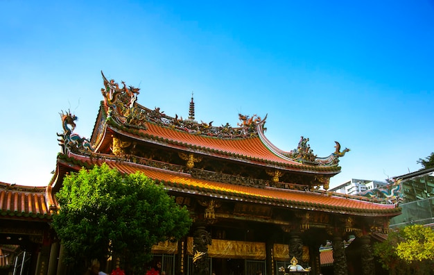 China Traditie Religie Geloof Taiwan historische site Longshan Temple