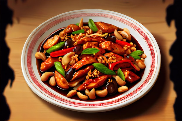 Chinees Kung Pao Kippenvoer