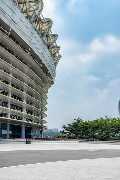 Foto chinees modern stedelijk architectonisch landschap