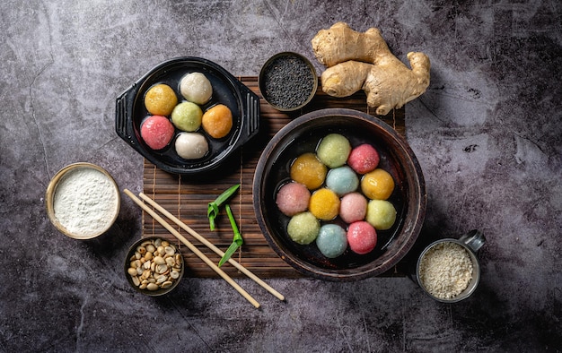 Chinees nieuwjaar eten tangyuan