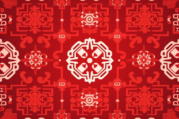 Photo chinese abstract seamless pattern vector