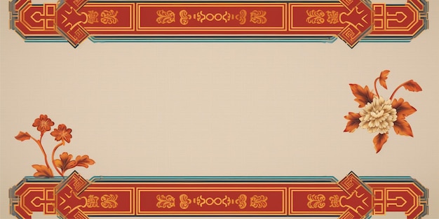 chinese background with copy space