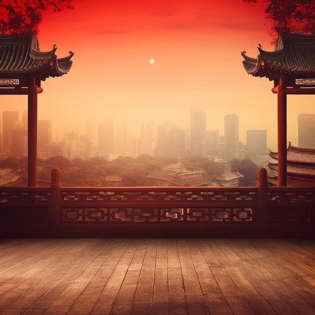 chinese background