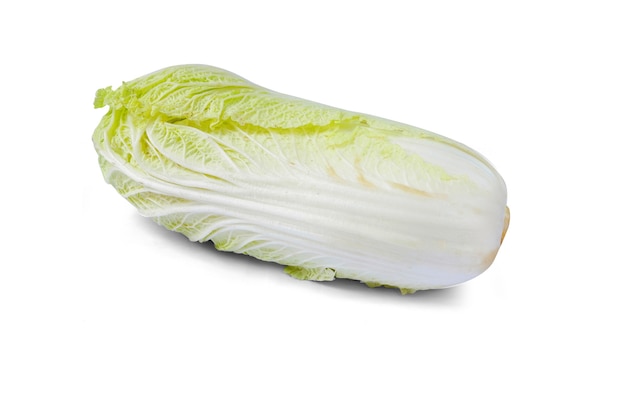 Chinese cabbage isolated on a white background