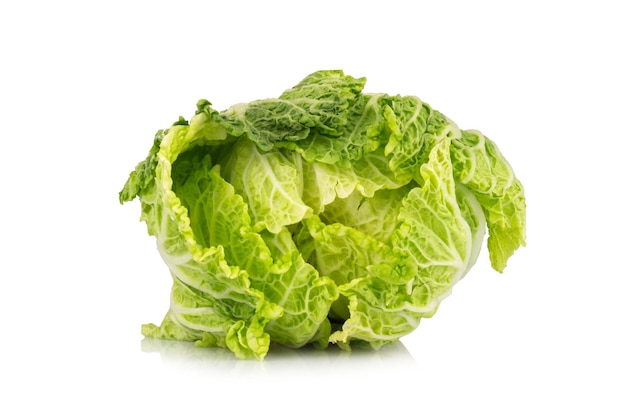 Chinese cabbage isolated on white background