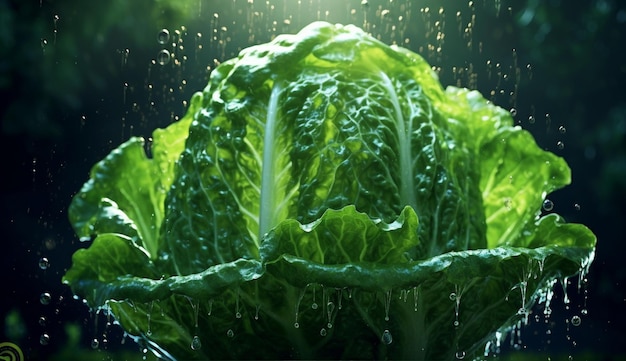 A chinese cabbage