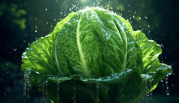 A chinese cabbage