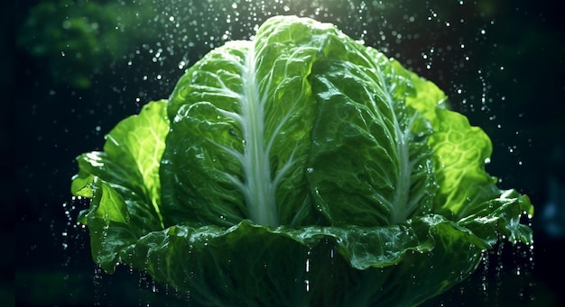 A chinese cabbage