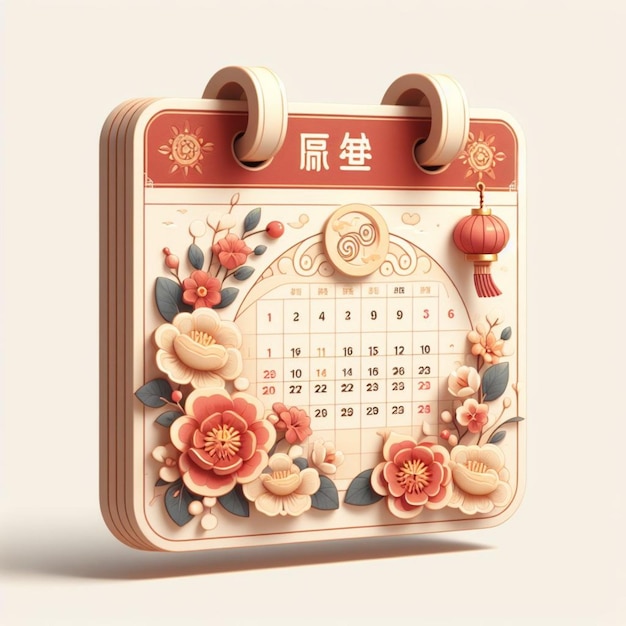 chinese calendar design