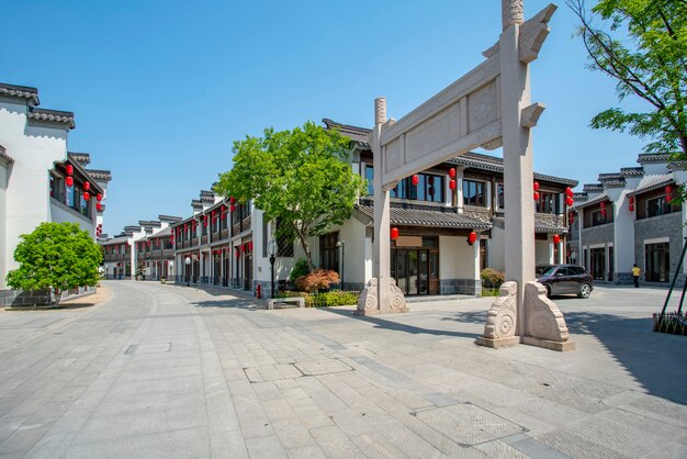 Chinese classical architecture town