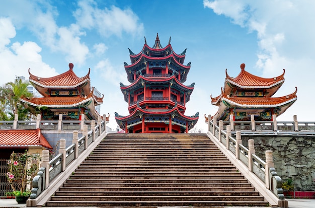 Foto architettura classica cinese