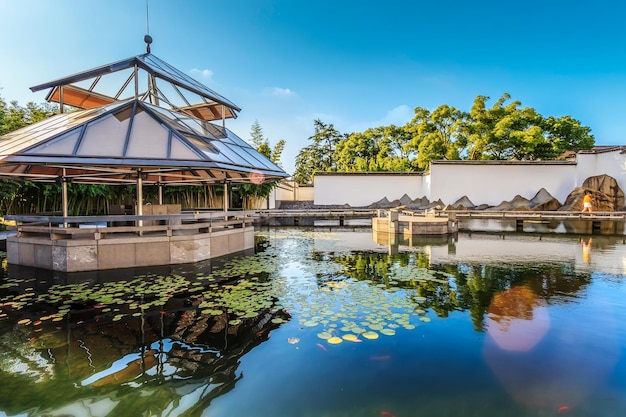 Chinese classical garden architectural landscape