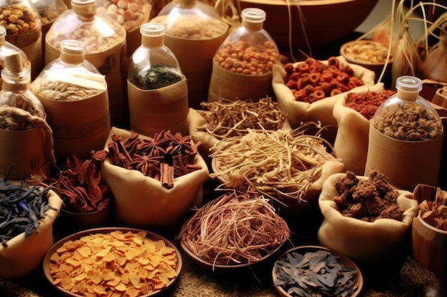 Chinese cooking spices used in Chinese dishes