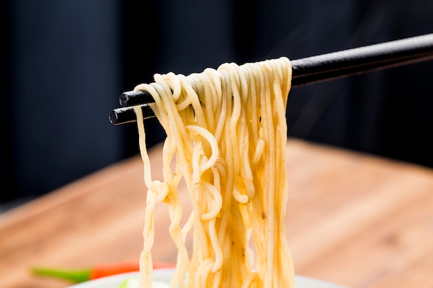 Chinese cuisine: a bowl of beef noodles