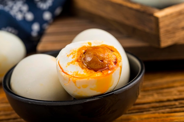 Chinese Cuisine salted duck eggs