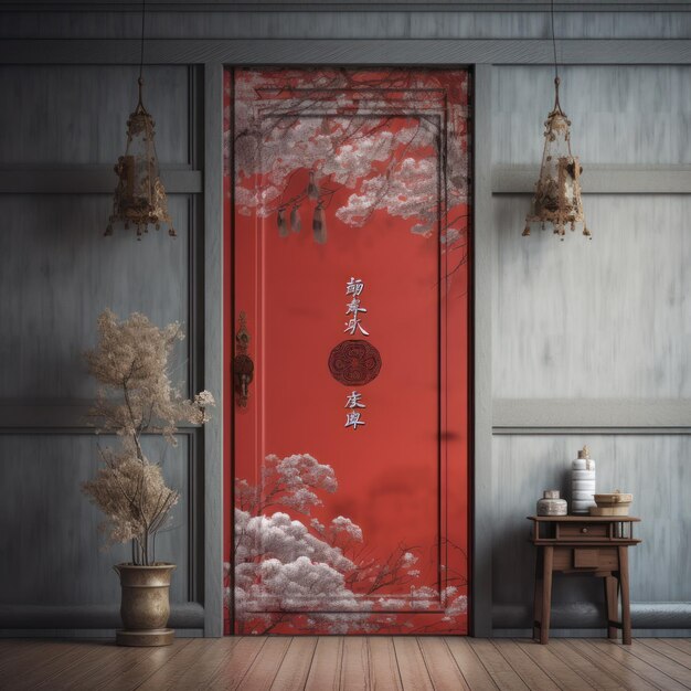 Photo chinese door