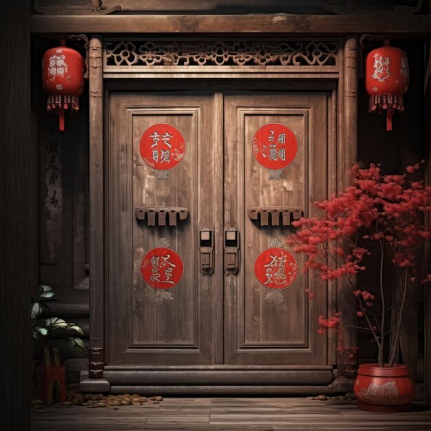 Chinese Door