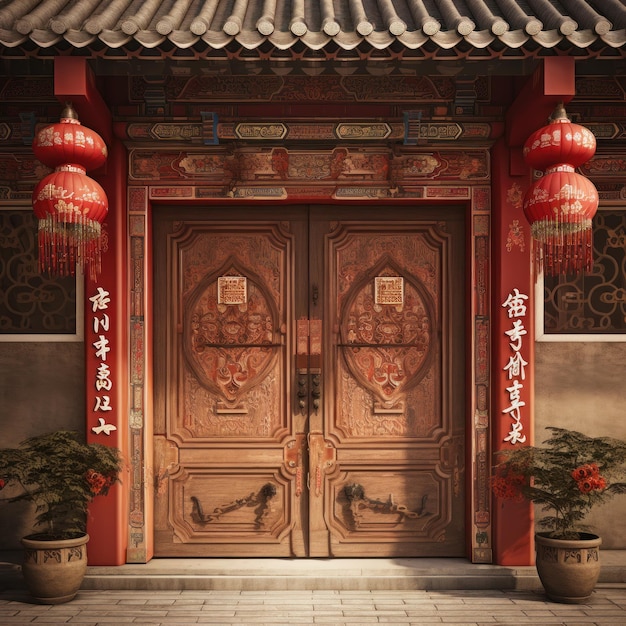 Chinese Door