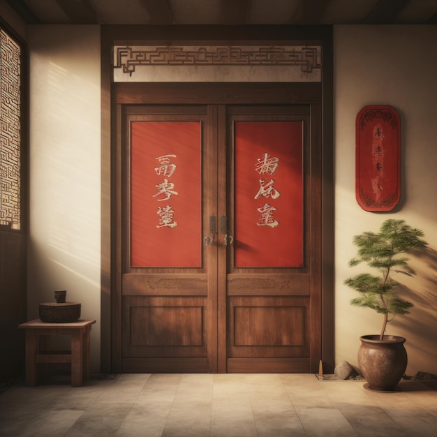 Chinese Door