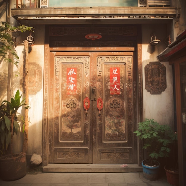 Chinese Door