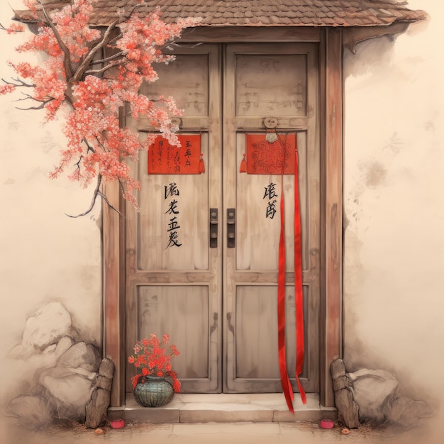 Chinese Door