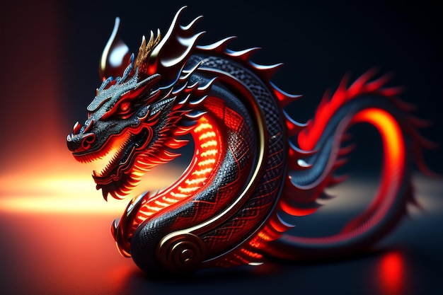 chinese dragon, generative ai