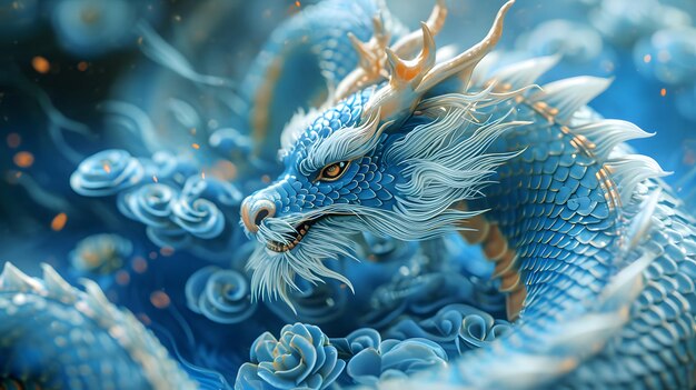 Chinese dragon lunar new year year of the dragon