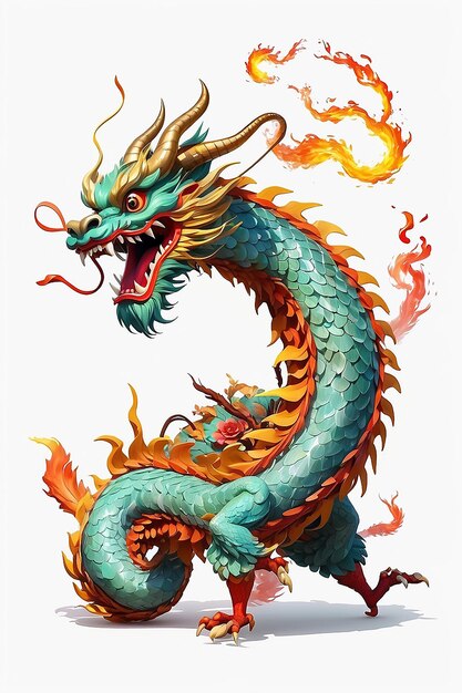 Photo chinese dragon new year 2024