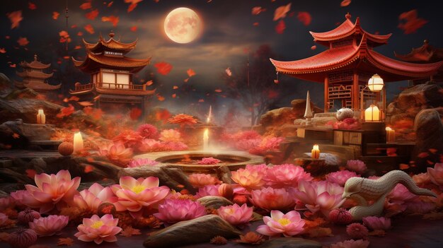 Chinese festival background hd 8k wallpaper stock photographic