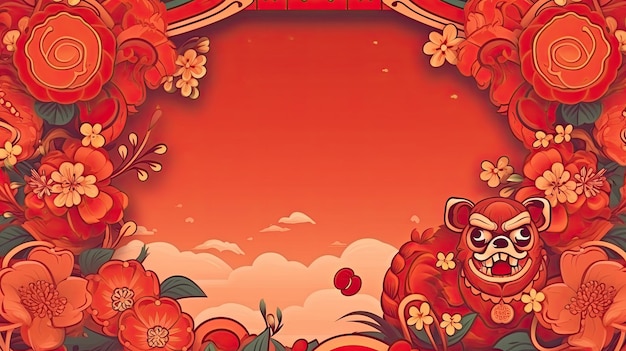 Chinese festival background