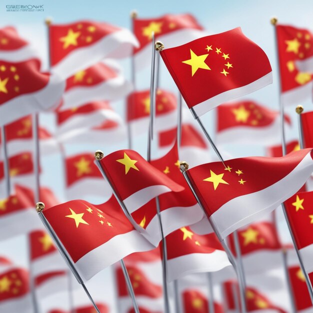 Photo chinese flag