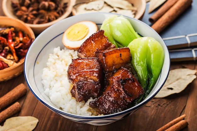 Chinese food, Braised Pork Rice