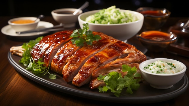 Chinese food peking duck