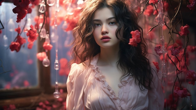 chinese girl beautiful HD wallpaper photographic image