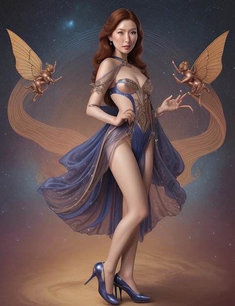 chinese girl illustration fantasy costume svetlana tigai