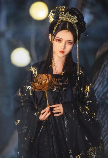 中国のハンフー 美しい女の子 セクシー