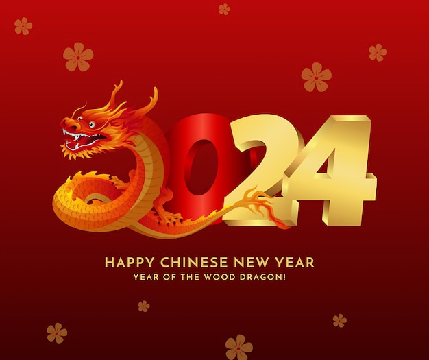 Chinese Happy New Year Celebrate 2024