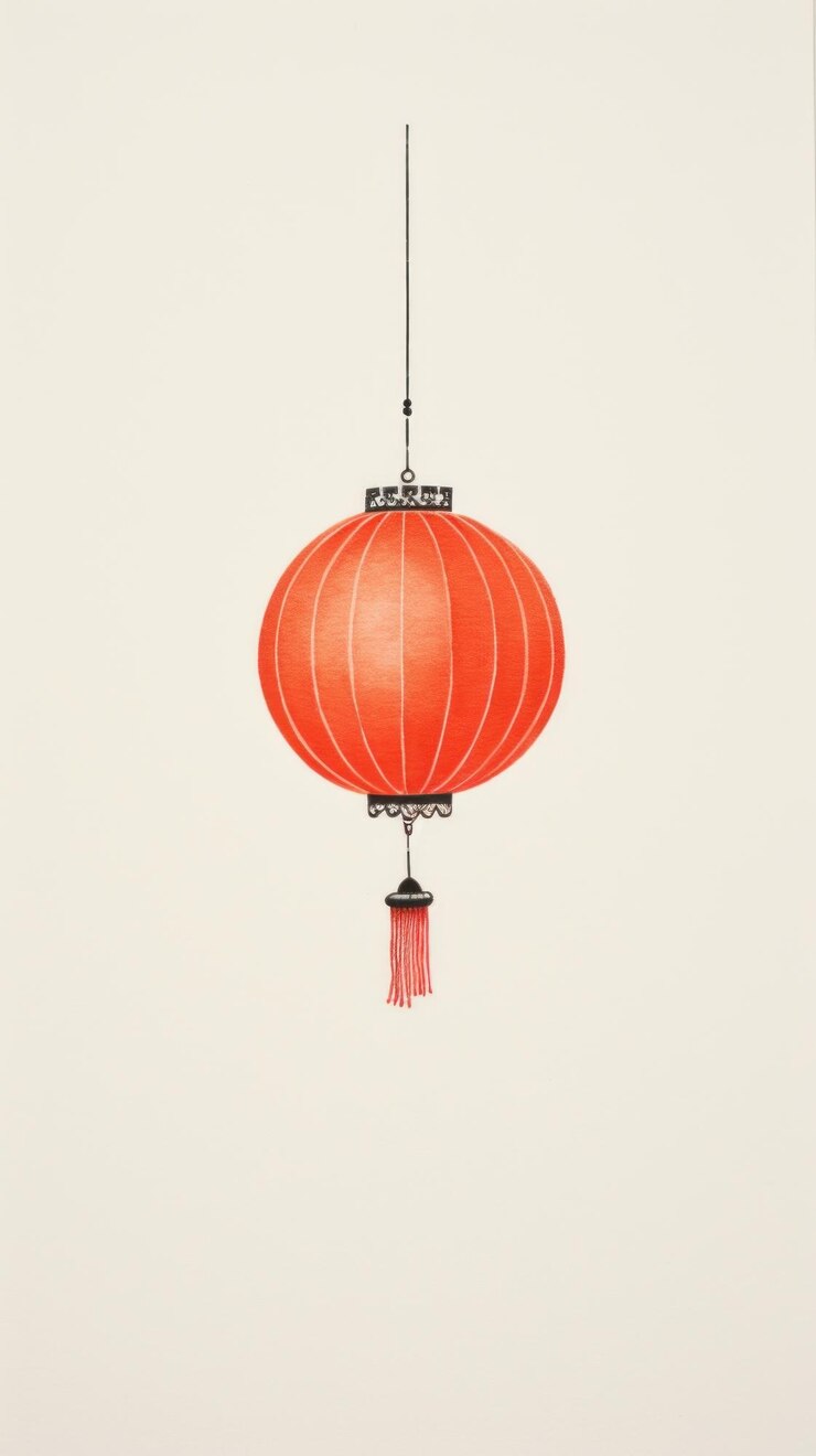 Photo chinese lantern lamp art chinese lantern